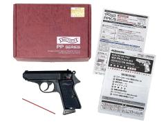 [マルゼン] ワルサー ニューPPK/S ブラックモデル ガスブローバック JAN改定後ロット ガス吹き出し (訳あり)