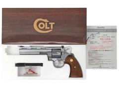 [タナカ] コルトパイソン 357マグナム 6インチ Rモデル ステンレスフィニッシュ ガスガン 25/04以降ロット (中古)