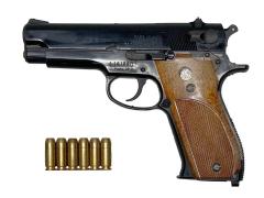 [マルシン] S&W M39 モデルガン ABS デトネーター欠品 (中古)