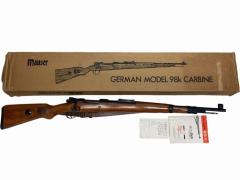 [タナカ] ジャーマンモデル / GERMAN MODEL 98K カービン スリング付 エア プッシュコッキングライフル (中古)