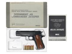 [MGC] コルトガバメント MK IV シリーズ70 スーパーリアルHW/SRH ダミーカート式モデルガン グリップカスタム