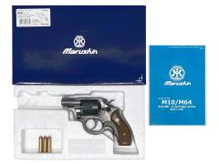 [マルシン] S&W M10 Xカートリッジ ガスリボルバー 2インチ スナブノーズ プラグリップ仕様 エクセレントHW カート欠品 (中古)