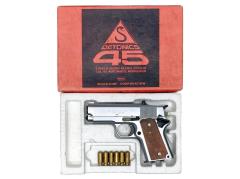 [MGC] デトニクス.45 ステンレスシルバー 発火モデルガン 外装カスタム (中古)