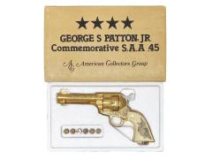 [マルシン] コルト SAA.45 ジョージ・S・パットン将軍記念モデル 金属モデルガン (中古)