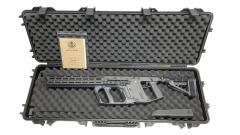 [KRYTAC] KRISS VECTOR BK SMG 電子トリガー＆MOSFET KTAEG-VSMGF-BK05 電動ガン レイルハンドガードカスタム ガンケース付 (中古)