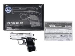 [クラウン] P238 シルバー ハイランク エアコッキングガン (新品)