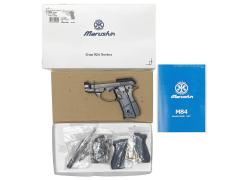 [マルシン] ベレッタ M84 発火モデルガン 組み立てキット 通常版 ブラックABS プラグリップ仕様 (未使用)