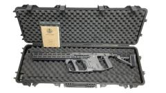 [KRYTAC] KRISS VECTOR BK SMG 電子トリガー＆MOSFET KTAEG-VSMGF-BK05 電動ガン レイルハンドガードカスタム ガンケース付 (中古)
