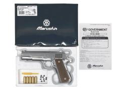 [マルシン] コルトガバメント M1911A1 シルバーABS (中古)