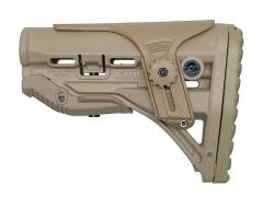 [FAB Defense] バットストック GL-SHOCK 衝撃吸収装置搭載 M4/AR15用 TAN (中古)