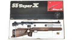 [タカトク] SS スーパー X エアコッキングライフル つづみ弾＆サイト欠品 (中古)