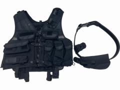 [フランス特殊警察/実物] GIGN ジジェン/ジェイジェン フランス特殊警察/国家憲兵隊治安介入部隊 GK PRO製 ボディアーマー ベスト ベルト付 (中古)