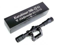 [タナカ] Karabiner 98k-zf41 1.5×15 専用スコープ&マウントセット (中古)