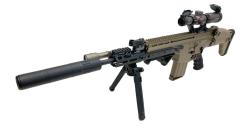 [WE] FN HARSTAL SCAR-H オープンボルト ガスブローバック TAN マークスマンカスタム (中古)