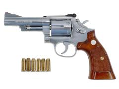 [コクサイ] S&W M66 4インチ モデルガン ハンマー弱め 動作可 (中古)