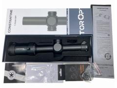 [VECTOR OPTICS] Constantine 1-10×24 SFP イルミネーションスコープ ミディアム  ピカティニー Φ30mm ブラックカラー SCOC-31 (中古)