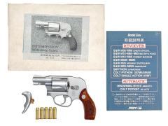 [コクサイ_旭工房] S&W M649 Body Guard 2インチ 発火モデルガン ハンマーガードクラック (訳あり)