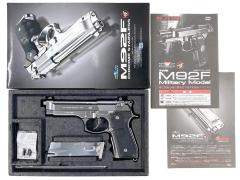[東京マルイ] M92F クロームステンレス ガスブローバック グリップカスタム (中古)