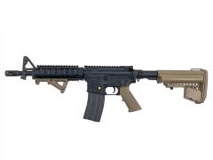 [東京マルイ] M4 CQB-R FDE/フラットダークアース 次世代電動ガン リアサイト欠品 (訳あり)