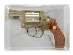 [コクサイ] No.26 S&W M36 2インチ チーフス・スペシャル 金属モデルガン アクリルケース入り (中古)