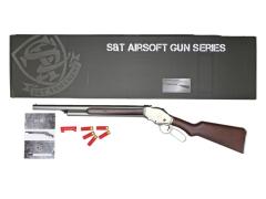 [S&T] ウィンチェスター M1887 リアルウッド Silver 排莢式ガスショットガン (中古～新品)
