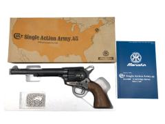 [マルシン] コルト SAA.45 キャバルリー エクセレントHW 木製グリップ仕様 新Xカートリッジ ガスガン (中古)
