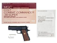 [MGC] コルト コンバットコマンダー .38 SUPER HW モデルガン ダミーカート仕様バレル換装 (中古)