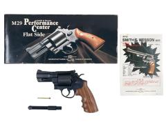 [タナカ] S&W M29 パフォーマンスセンター 3インチ フラットサイド ガスリボルバー 木製グリップカスタム