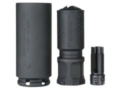 [Angry Gun] KACタイプ 5.56mm QDC/MCQ-PRTタイプQDサプレッサー ハイダーセット ブラック/14mm逆ネジ MCQPRT-BLK (未使用)