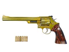 [コクサイ] S&W M29 .44マグナム 8インチ 金属モデルガン 再塗装 木製グリップカスタム (中古)