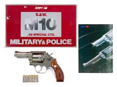 [コクサイ] S&W M64 38スペシャル 3インチ 発火モデルガン (中古)