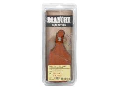 [BIANCHI/ビアンキ] オフィサーズ用 サムスナップベルトスライドホルスター タン 革製 #19L サイズ05 (中古)