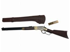 [MGC] ウィンチェスター M1866 イエローボーイ オクタゴンバレル 金属モデルガン 特注専用大型革ケース付 (中古)