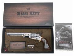 [東京マルイ] エアリボルバー プロ M1851 NAVY エアガン HWS 特別刻印入 ウェザリングカスタム (未使用)
