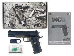 [Carbon8] M45MCO Co2 ガスブローバック ノーマルバレルカスタム グリップヒビあり (訳あり)
