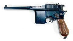 [マルシン] モーゼル M712 ABS 発火モデルガン メカ脱落 本体のみ (ジャンク)