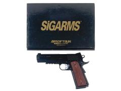 [WA] SIG ARMS GSR ガスブローバック ABS マグナテックカスタムライン 外装カスタム セーフティ異常 (中古)