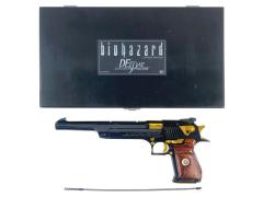 [東京マルイ] デザートイーグル.50AE 10インチ レオンカスタム バイオハザード限定品 ガスブローバック 塗装カスタム (中古)