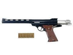 [タカトク] SS オートマグ カスタム エアコッキングガン 社外カート付き (中古)