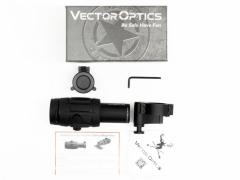 [VECTOR OPTICS] 5倍 magnifier ブースター ショート 3倍〜 ピカティニー ビルドインマウント scot-08 (中古)