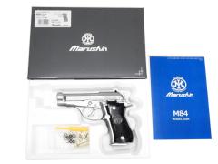 [マルシン] ベレッタ M84 強化版 プラグリップver シルバーABS (未発火)