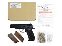 [マルシン] Cz75 6mmBB デュアルマキシ Ver.2 木製グリップ付属 (中古)