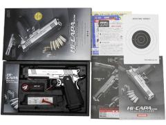 [東京マルイ] ハイキャパカスタム デュアルステンレス ガスブローバック (中古～新品取寄)