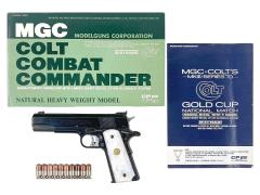 [MGC] シリーズ70 ゴールドカップナショナルマッチ HW 発火モデルガン GM9 ブルーイングカスタム グリップ換装 箱違い (中古)