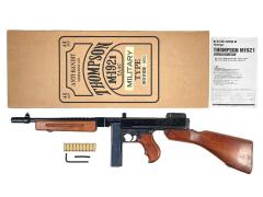 [MGC] トンプソン M1921 ミリタリータイプ SMG 金属モデルガン 後期型 コンペンセイターカスタム (中古)