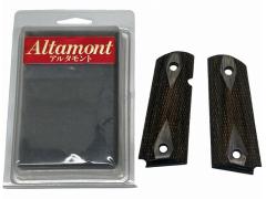 [アルタモント] 1911 オフィサーズ/コンパクト用 ダイヤチェッカー シルバーブラック (中古)