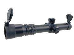 [NOVEL ARMS] TAC ONE 12424 IR イルミネーションスコープ 新版 ミディアム 1倍〜 Φ30mm イルミネーション ハニカムサンシェード欠品 (中古)