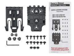 [SAFARILAND] ホルスターアタッチメント QLSキット QUICK-KIT1 ブラック (中古)