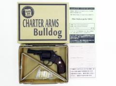 [CAW/MULE] チャーターアームズ ブルドッグ オーバーサイズ 下丸チェッカーセット 発火モデルガン (中古)