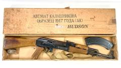 [ハドソン] AK47 ASSAULT RIFLE 金属モデルガン ブルーイングカスタム (中古)